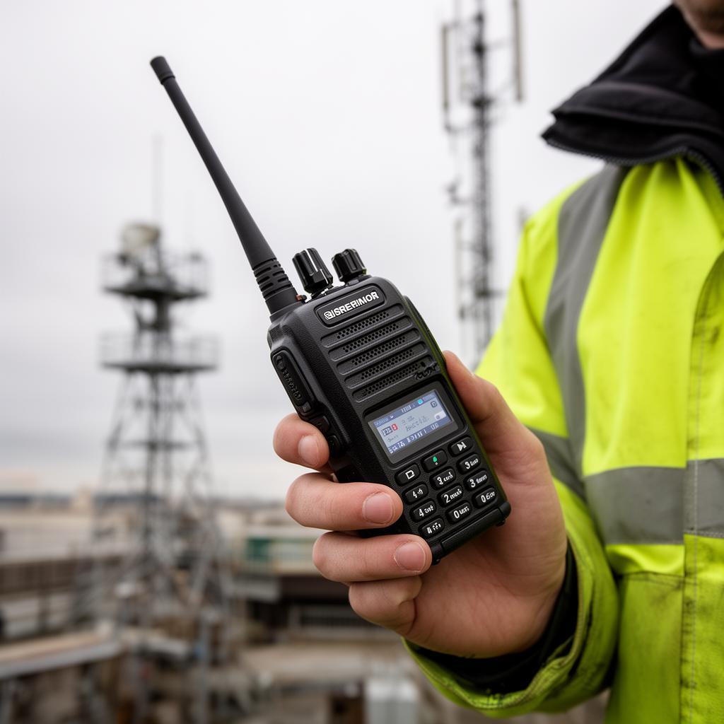 Radiokommunikationsudstyr og antenne